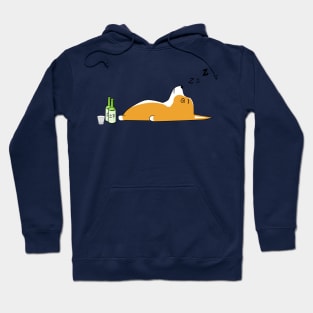 Corgi Night Life Hoodie